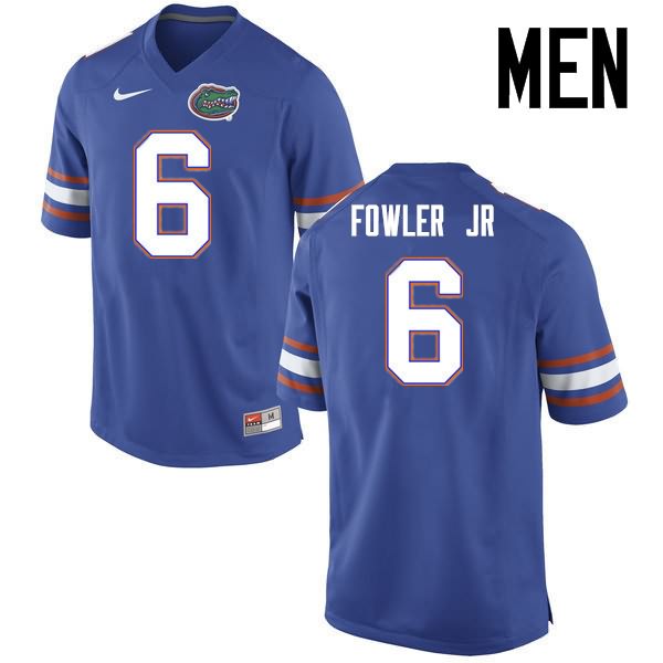 NCAA Florida Gators Dante Fowler Jr. Men's #6 Nike Blue Stitched Authentic College Football Jersey ONJ0864TE